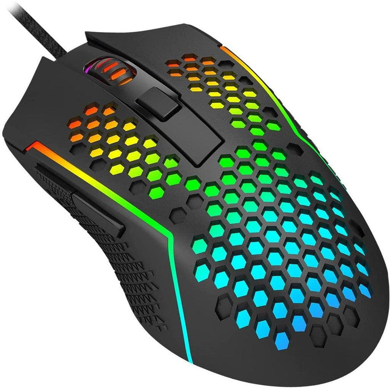 REDRAGON REAPING LIGHTWEIGHT WIRED GAMING MOUSE (BLACK) (M987-K) - DataBlitz