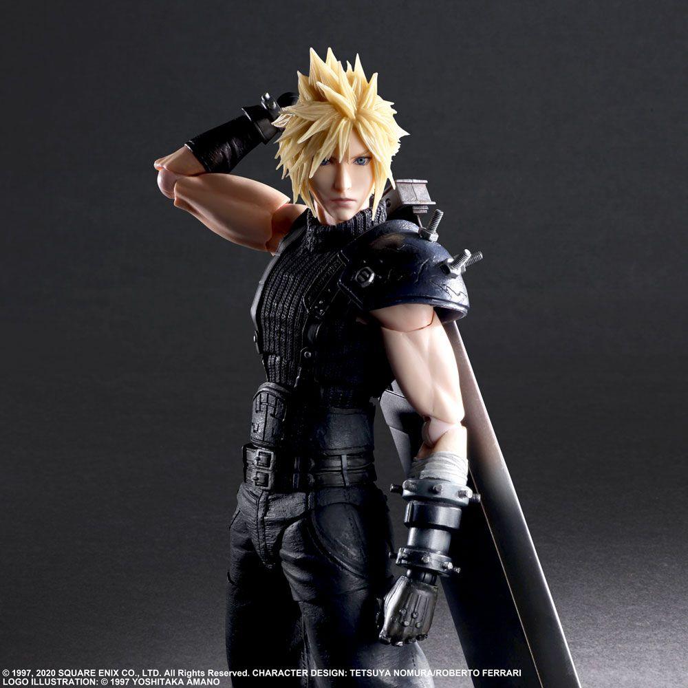 FINAL FANTASY VII REMAKE PLAY ARTS KAI ACTION FIGURE CLOUD STRIFE VER.2 - DataBlitz