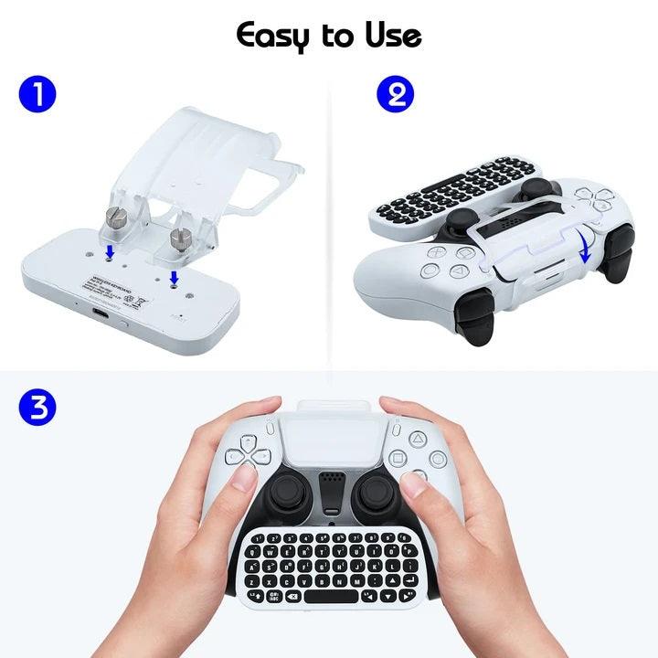 DOBE PS5 WIRELESS KEYBOARD FOR P-5 (TP5-0556) - DataBlitz