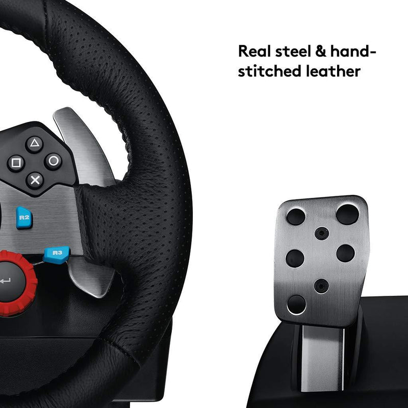 Logitech G29 Driving Force Racing Wheel for PS5, PS4, PS3, PC