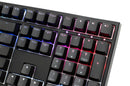 DUCKY ONE 2 RGB LED DOUBLE SHOT PBT MECHANICAL KEYBOARD CHERRY MX BLUE (DKON1808ST-CUSPDAZT1) - DataBlitz