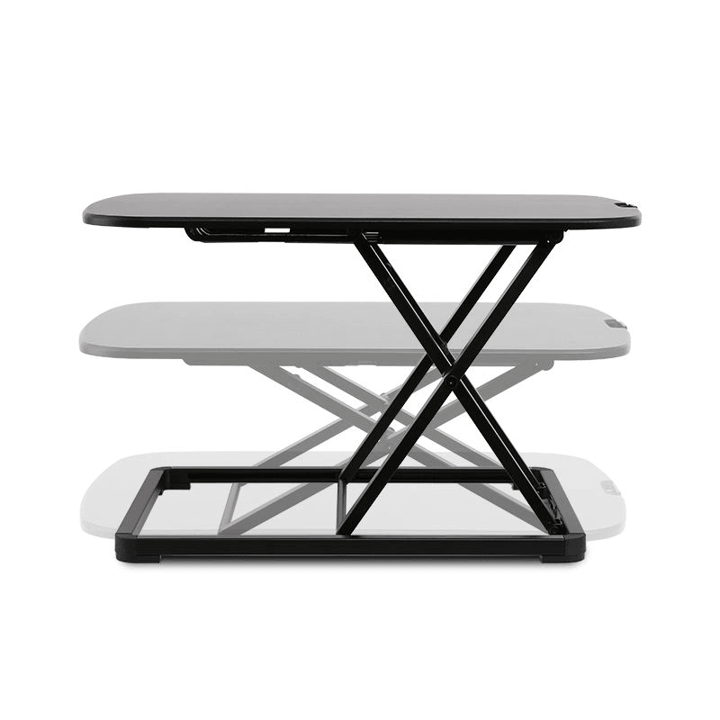 FLEXISPOT STANDING DESK CONVERTERS ML2 27-INCHES (BLACK) - DataBlitz
