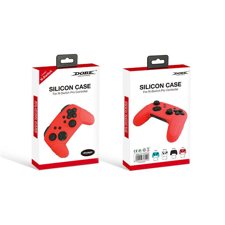 DOBE NSW SILICON CASE PRO CONTROLLER RED (TNS-1709) - DataBlitz
