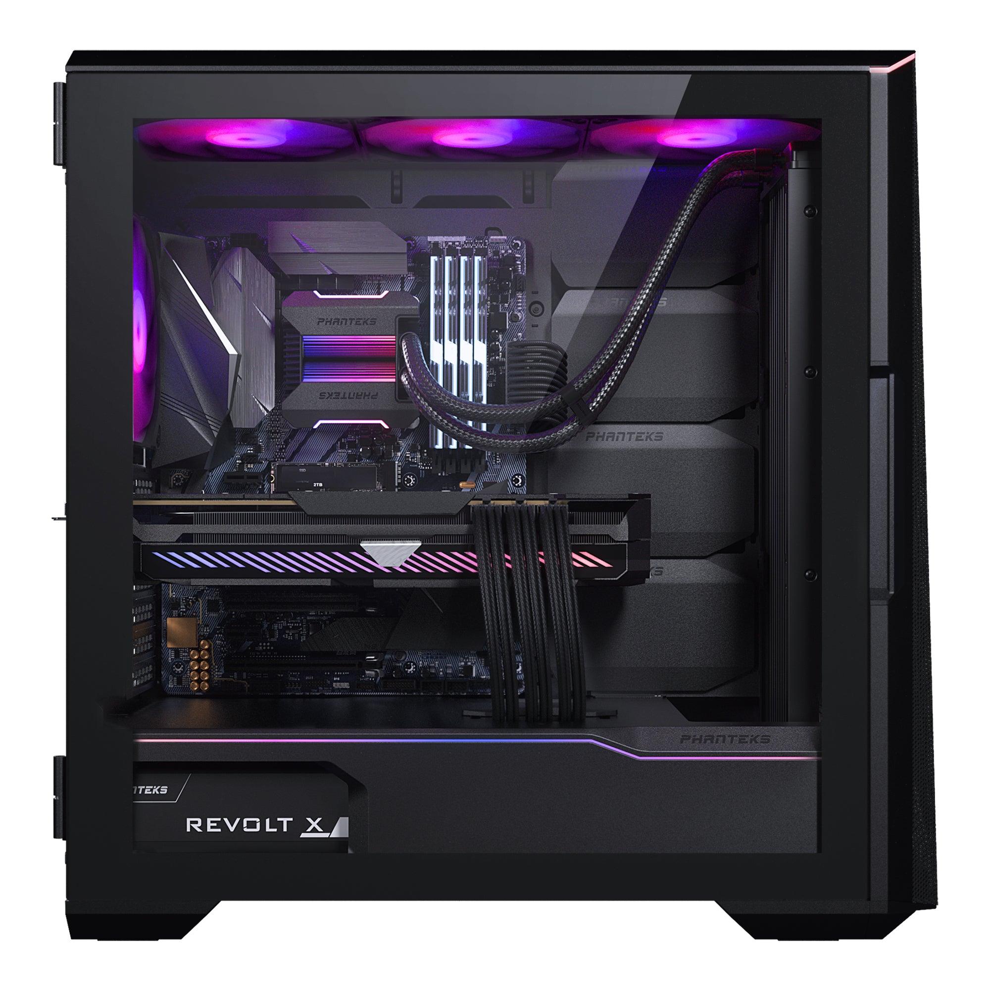 Phanteks Eclipse G500A DRGB Tempered Glass Mid-Tower Case (Satin Black) (PH-EC500GA-DBK01A) - DataBlitz