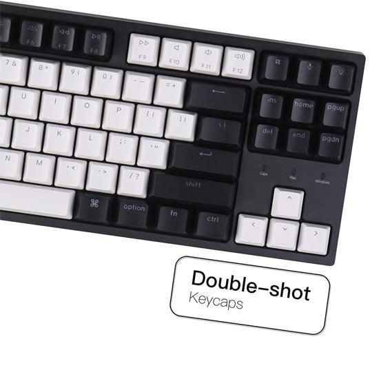 Keychron C1 87-Key Tenkeyless White Led Backlight Hot-Swappable Wired Mechanical Keyboard (Red Switch) (C1g1) - DataBlitz