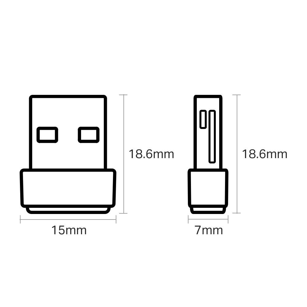 TP-LINK AC600 NANO WIRELESS USB ADAPTER (ARCHER T2U NANO) - DataBlitz