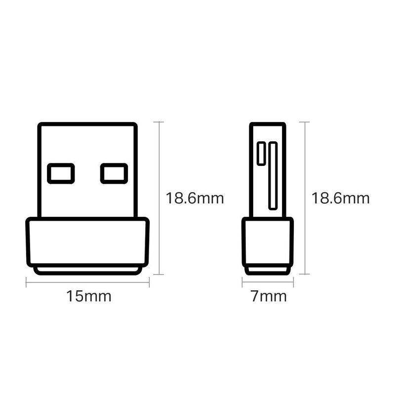 TP-LINK AC600 NANO WIRELESS USB ADAPTER (ARCHER T2U NANO) - DataBlitz
