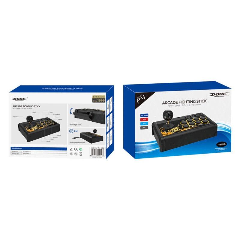 PS4 Dobe 4 IN 1 Arcade Fighting Stick For P-4 Series/P-3/N-S/PC Games (TP4-19302) - DataBlitz