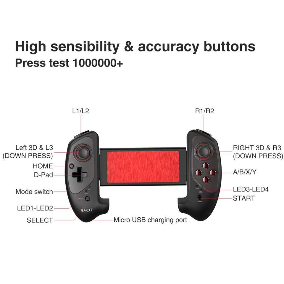IPEGA UPGRADED WIRELESS RETRACTABLE CONTROLLER (PG-9083S) - DataBlitz