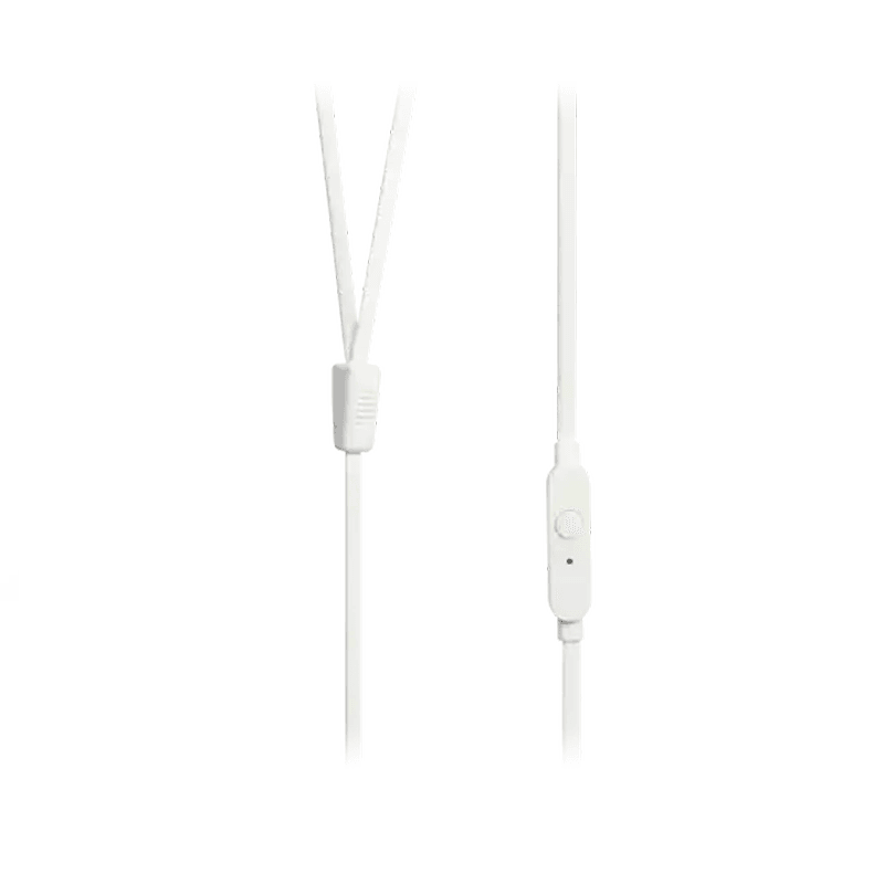 JBL TUNE 210 IN-EAR HEADPHONE WITH ONE-BUTTON REMOTE/MIC (WHITE/GRAY) - DataBlitz