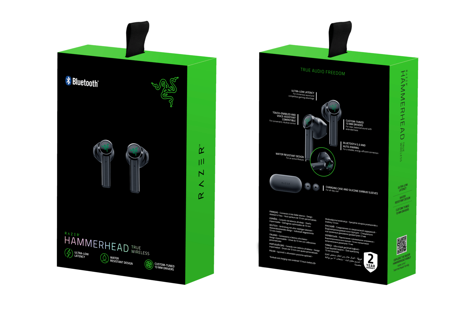 RAZER HAMMERHEAD TRUE WIRELESS EARBUDS - DataBlitz