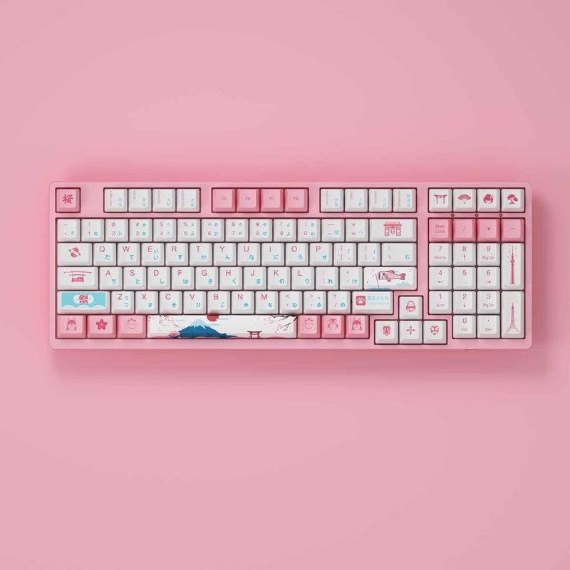 AKKO WORLD TOUR TOKYO R2 3098B MECHANICAL KEYBOARD (AKKO SWITCH JELLY PINK) - DataBlitz