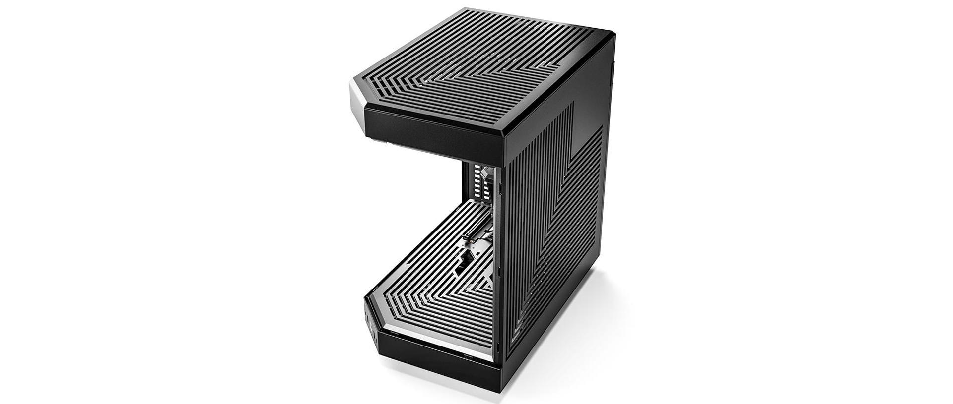 Hyte Y60 Dual Chamber Mid-Tower ATX Modern Aesthetic Case (Black/Black) - DataBlitz