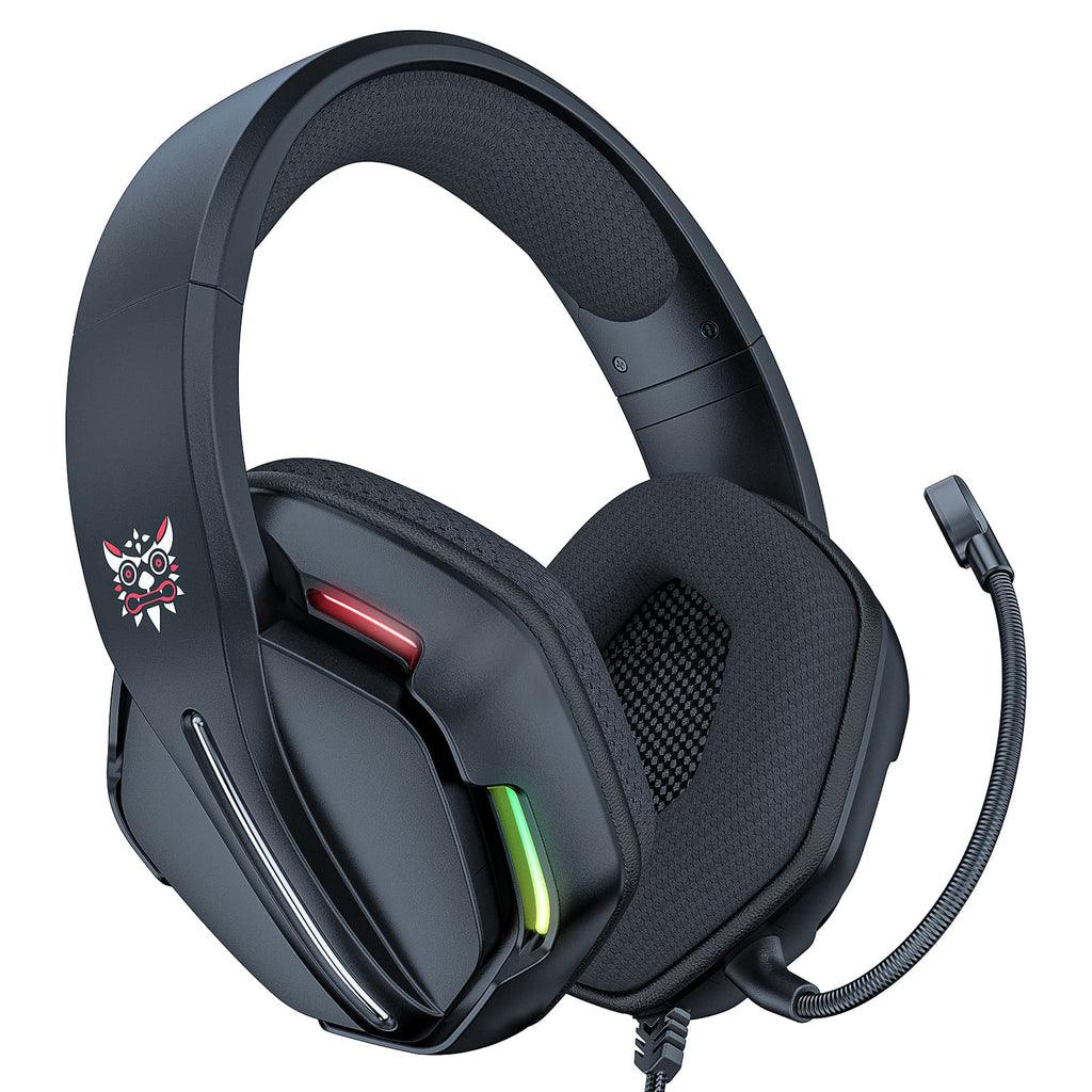 Onikuma X27 RGB Gaming Headset With Mic And Noise Cancelling (Black) - DataBlitz