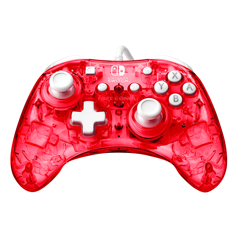 PDP NSW ROCK CANDY WIRED CONTROLLER STORMIN CHERRY (500-181-RD) - DataBlitz