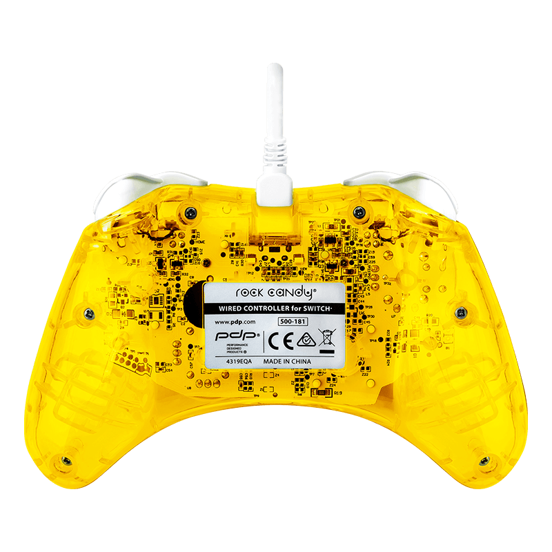 PDP NSW ROCK CANDY WIRED CONTROLLER PINEAPPLE POP (500-181-YL) - DataBlitz