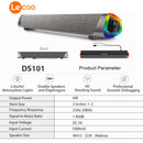 LECOO DS101 USB/BLUETOOTH DESKTOP SPEAKER (BLACK) - DataBlitz