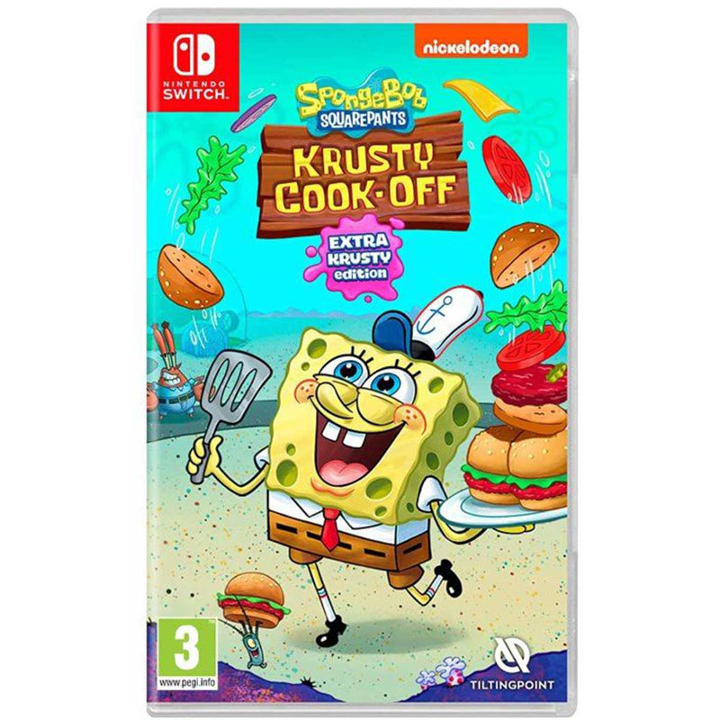 NINTENDO SWITCH SPONGEBOB KRUSTY COOK-OFF EXTRA KRUSTY EDITION