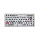 AKKO 5075S Barebone Custom Mechanical Keyboard Hot-Swappable DIY Kit Gasket Mount (Vintage White) - DataBlitz