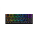 Akko 5087S Shine-Through RGB Hot-Swappable Mechanical Keyboard Black (Akko CS Jelly Pink) - DataBlitz