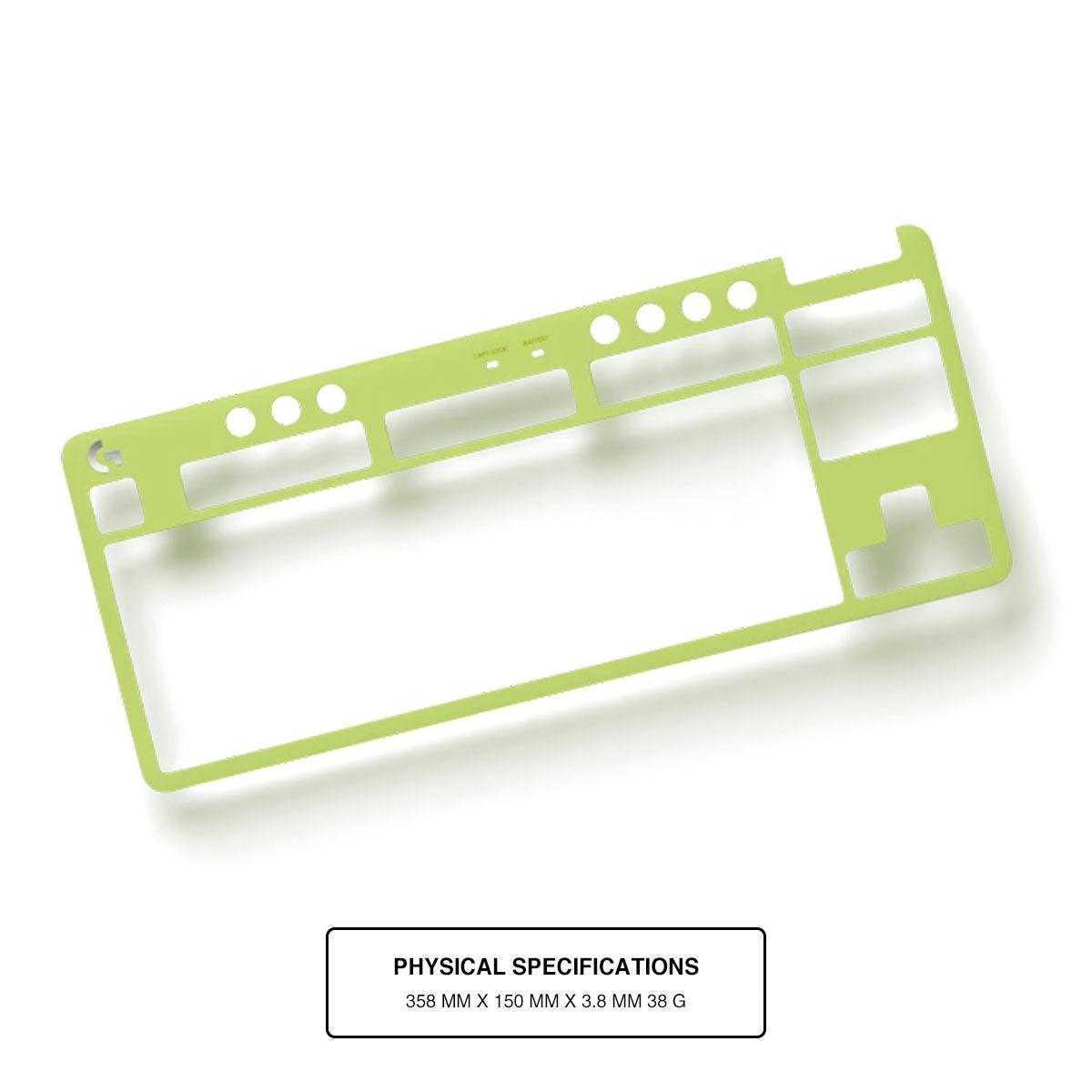 Logitech Aurora Collection Top Plate For G715 Keyboard (Green) - DataBlitz