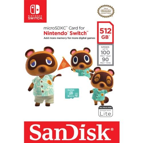 Nintendo Switch 本体一式＋microSD 512gb Amazon.com: SanDisk 512GB Nintendo Switch MicroSD Card