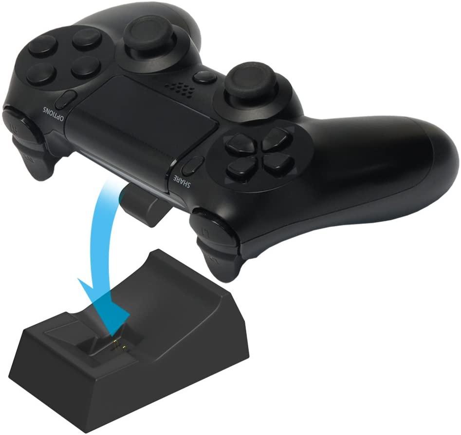 PS4 DUALSHOCK 4 CHARGING UNIT FOR WIRELESS CONTROLLER BLACK (PS4-056) - DataBlitz