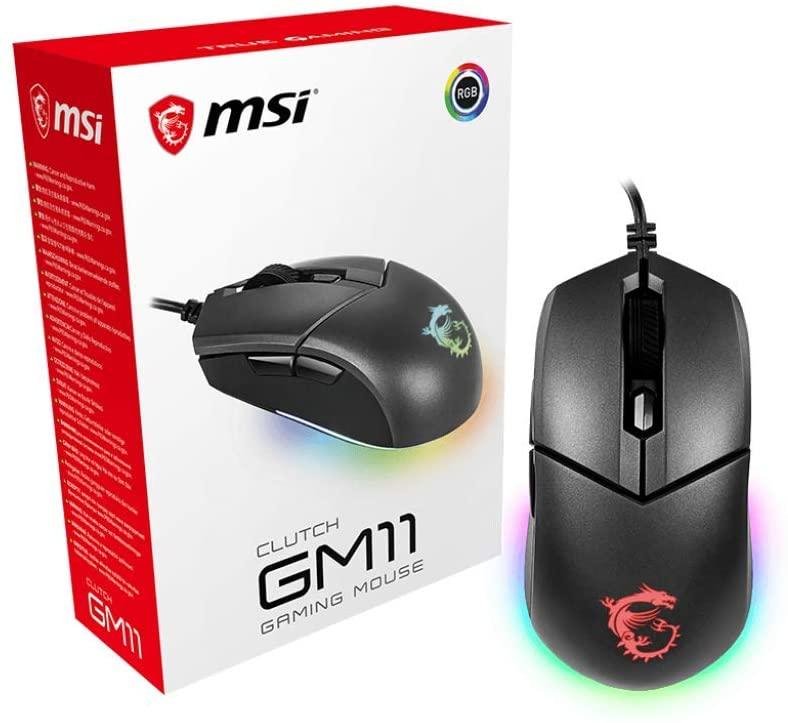 MSI CLUTCH GM11 RGB GAMING MOUSE - DataBlitz