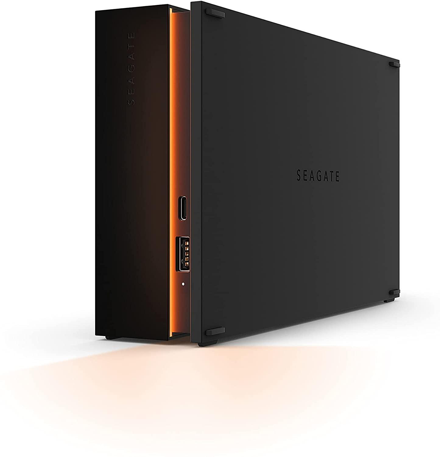 SEAGATE FIRECUDA 16TB USB3.2 GEN 1 3.5" GAMING HUB EXTERNAL HARD DRIVE W/ RAZER CHROMA RGB (STKK16000400) - DataBlitz