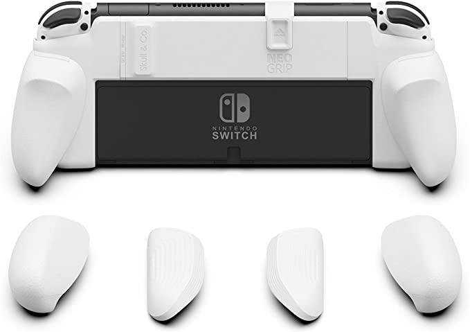 SKULL & CO. NSW Neogrip N-Switch Oled White (NSNG-WT1) - DataBlitz