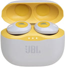 JBL TUNE 120TWS TRUE WIRELESS IN-EAR HEADPHONES (WHITE/YELLOW) - DataBlitz