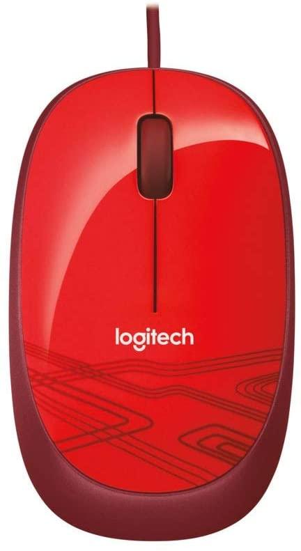 LOGITECH M105 WIRED GAMING MOUSE (RED) - DataBlitz