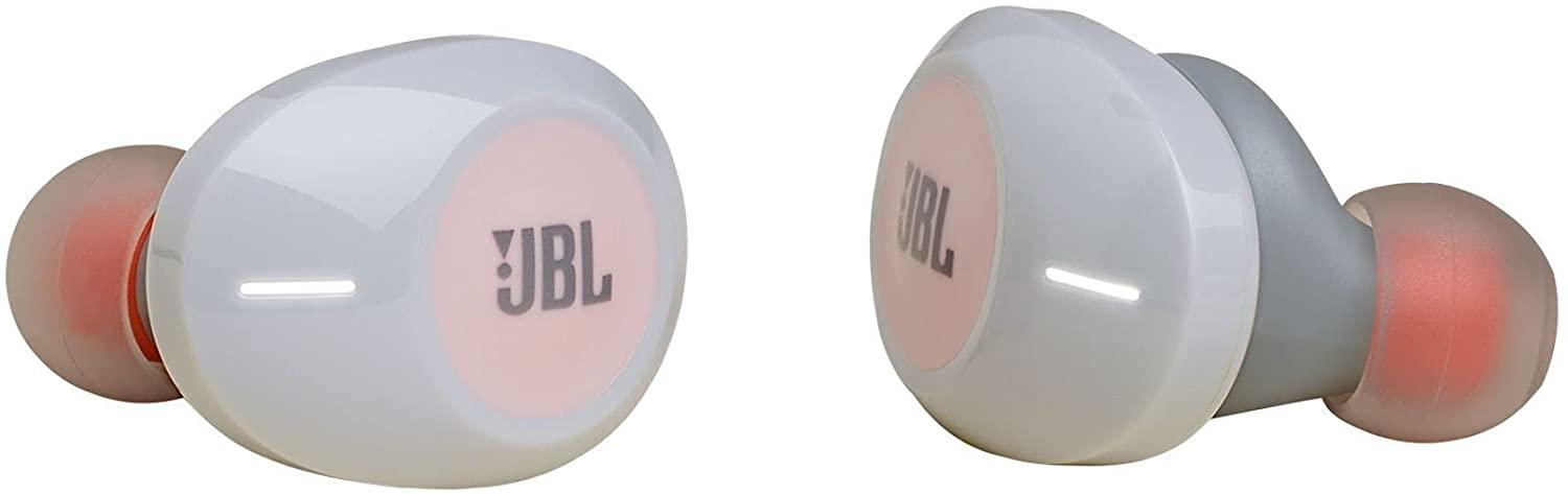 JBL TUNE 120TWS TRUE WIRELESS IN-EAR HEADPHONES (WHITE/PINK) - DataBlitz