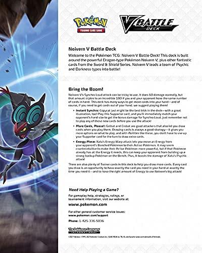 POKEMON TRADING CARD GAME V BATTLE DECK RAYQUAZA VS NOIVERN (290-80949) - DataBlitz