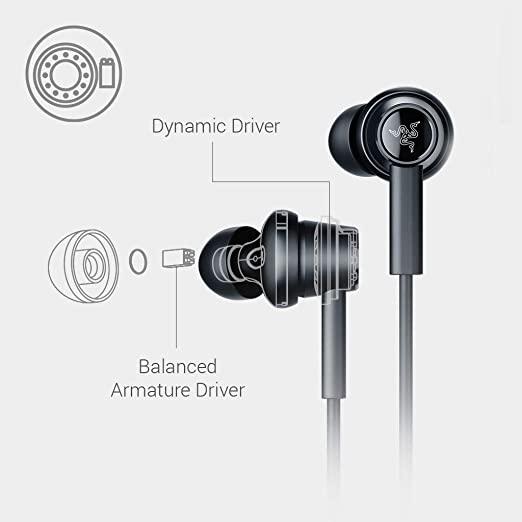 RAZER HAMMERHEAD DUO CONSOLE WIRED IN-EAR HEADPHONES (PS4/XBOX/PC/MAC/SMARTPHONE) (BLACK) - DataBlitz
