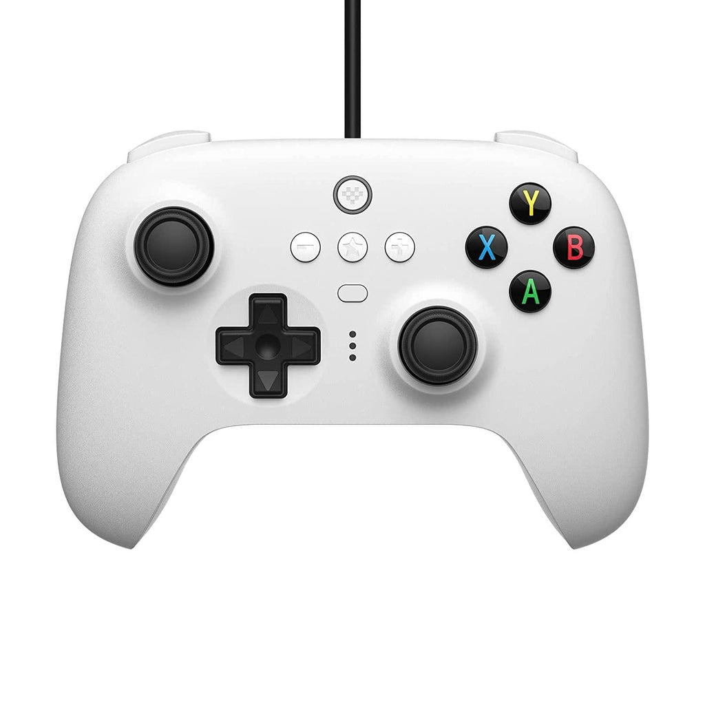 8BITDO Ultimate Wired Controller For Switch/Windows/Android (White ...