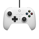 8BITDO Ultimate Wired Controller For (Switch/Windows/Android (White Edition) (82CA01) - DataBlitz