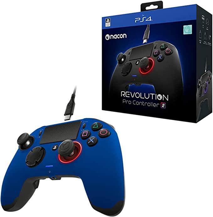 その他 REVOLUTION PRO CONTROLLER 2 BLUE Nacon PS4 Revolution Pro Controller for PlayStation 4, Blue