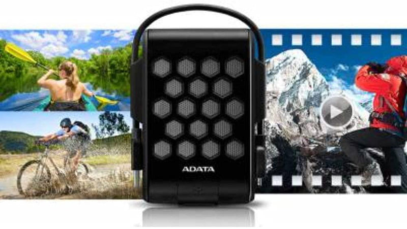 ADATA HD720 SHOCK-PROOF MILITARY GRADE TRIPLE-LAYER PROTECTION EXTERNAL HARD DRIVE 2TB (BLACK) - DataBlitz