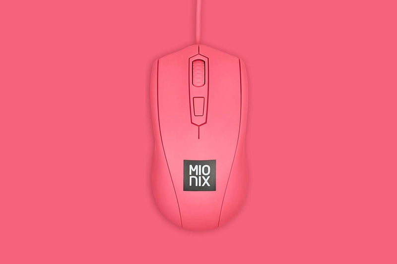 Mionix Avior Frosting Ambidextrous Optical Gaming Mouse (Pink) - DataBlitz