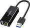 UGREEN USB-A 3.0 To Gigabit Ethernet Adapter 10cm (Black) (CR111/20256) - DataBlitz