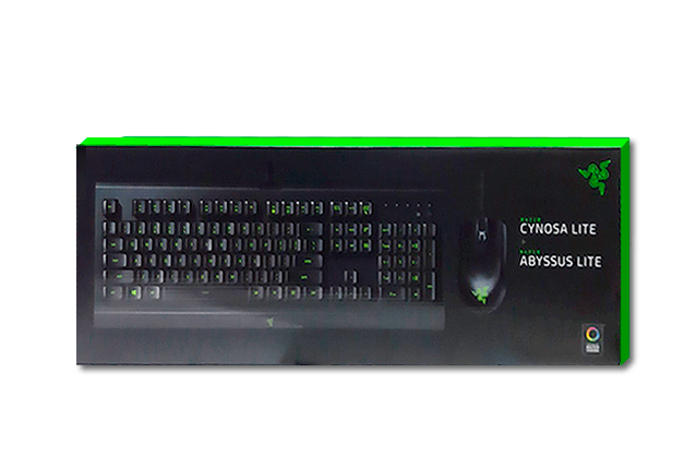 RAZER CYNOSA LITE & RAZER ABYSSUS LITE KEYBOARD AND MOUSE BUNDLE - DataBlitz