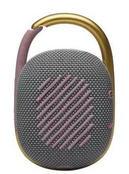 JBL CLIP 4 WATERPROOF BLUETOOTH WIRELESS SPEAKER (GREY) - DataBlitz