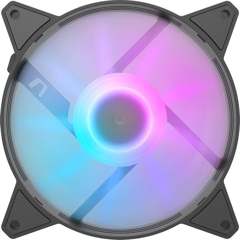 Darkflash C6MS Aurora Spectrum RGB 3-IN-1 Cooling Fan (Black) - DataBlitz