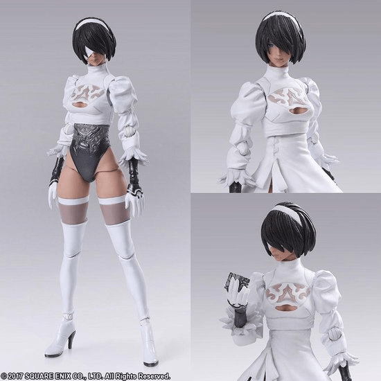 NIER AUTOMATA BRING ARTS YORHA NO.2 TYPE P VERSION 2.0 ACTION FIGURE - DataBlitz