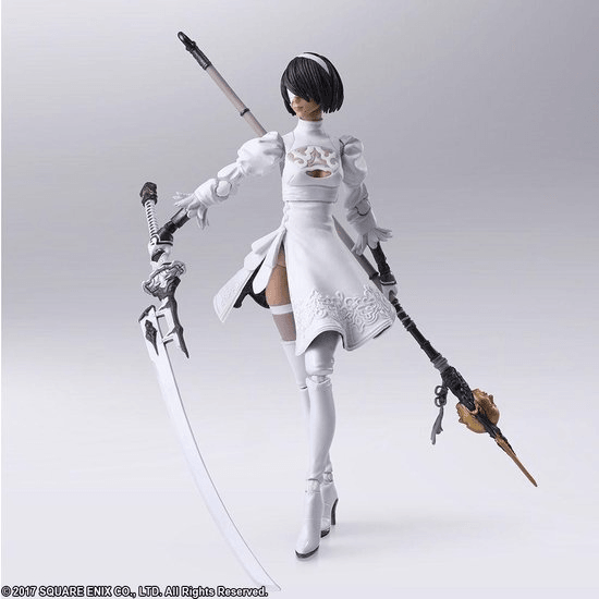 NIER AUTOMATA BRING ARTS YORHA NO.2 TYPE P VERSION 2.0 ACTION FIGURE - DataBlitz