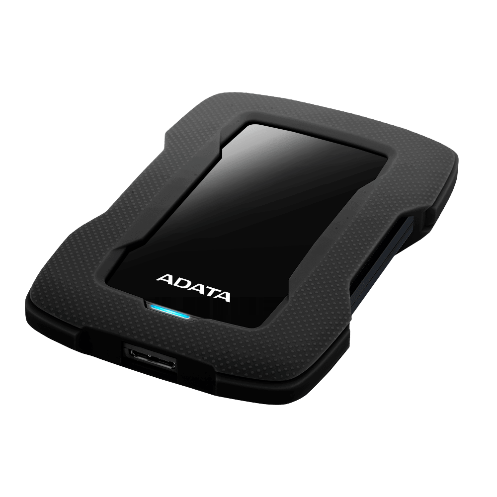 Adata HD330 Shock-Proof External Hard Drive 1TB (Black) - DataBlitz
