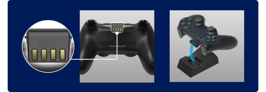 PS4 DUALSHOCK 4 CHARGING UNIT FOR WIRELESS CONTROLLER BLACK (PS4-056) - DataBlitz