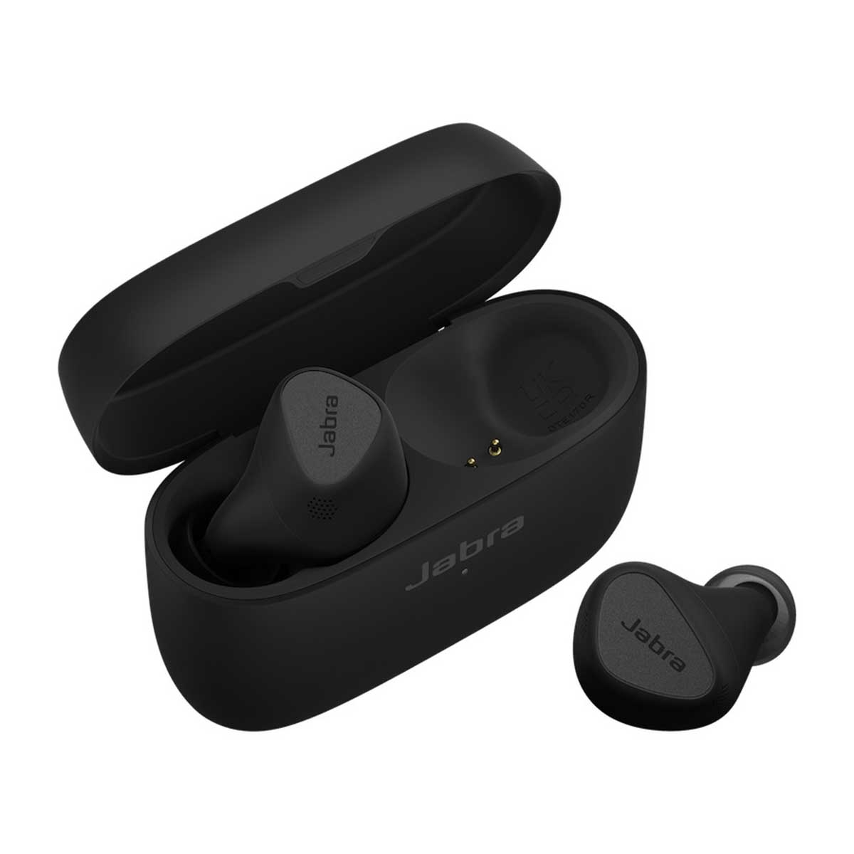 Jabra Elite 5 True Wireless Earbuds With Hybrid Active Noise Cancellation (Titanium Black)