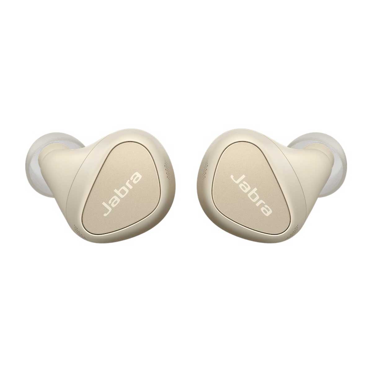 Jabra Elite 5 True Wireless Earbuds With Hybrid Active Noise Cancellation (Gold Beige)